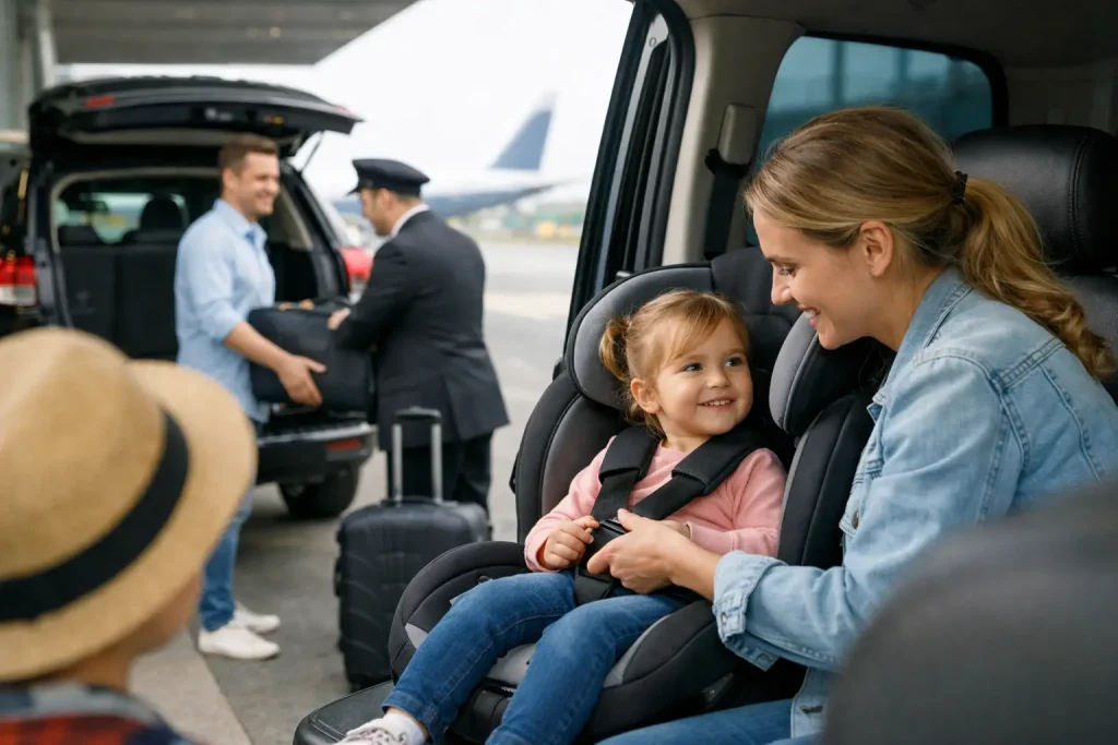 Airport Transfer With Child Seats
