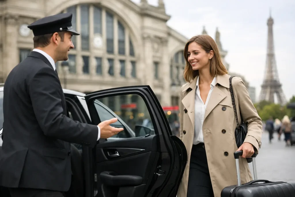 Reserve Paris Station Pickup Service Right