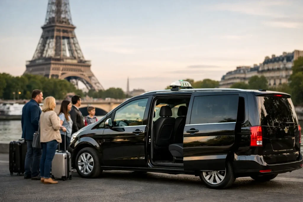 Taxi Paris 7 Passengers: What to Book