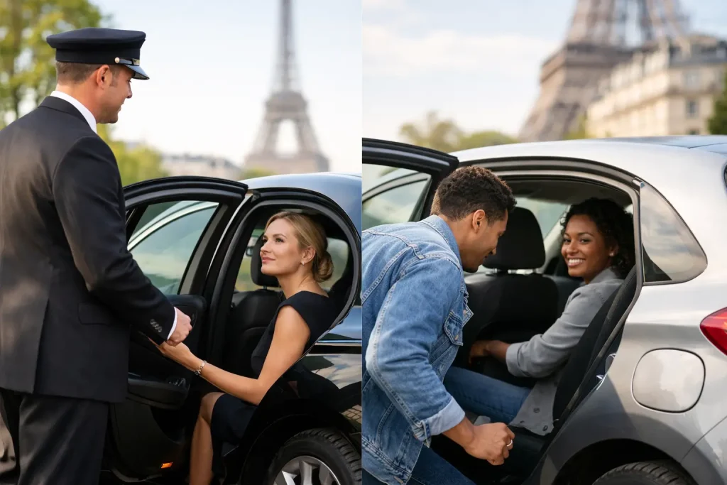 Chauffeur Service Versus Rideshare in Paris